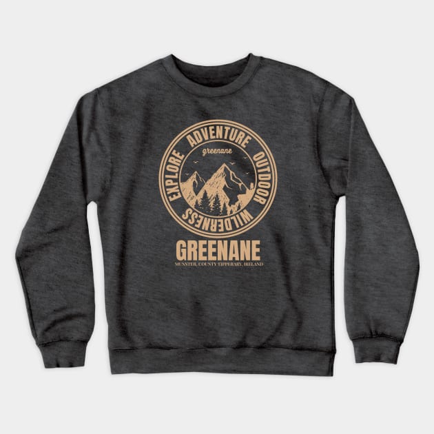 Mountain Hike In Greenane Ireland, Hiker’s HikingTrails Crewneck Sweatshirt by Eire